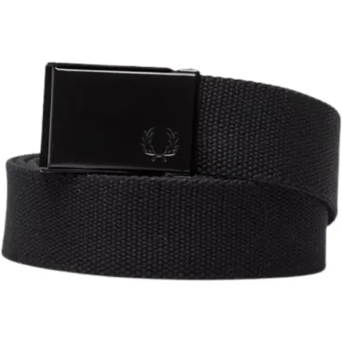 Belts, male, , Size: L Basic Belt - Fred Perry - Modalova