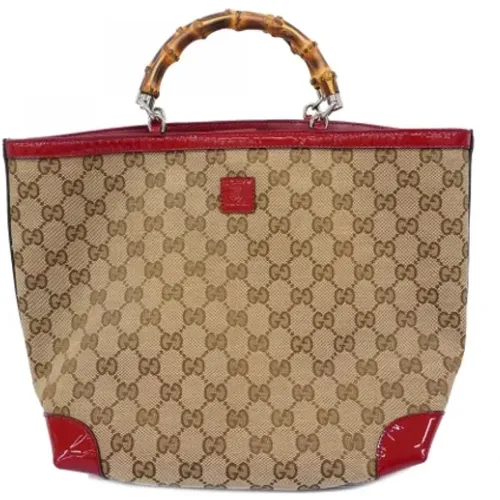 Pre-owned Canvas handbags , female, Sizes: ONE SIZE - Gucci Vintage - Modalova