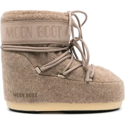 Stiefel mit Schnürung , Damen, Größe: 36 EU - moon boot - Modalova