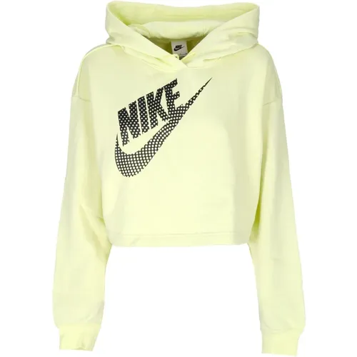 Hoodies, female, , Size: M Sportswear Fleece Crop Hoodie - Nike - Modalova