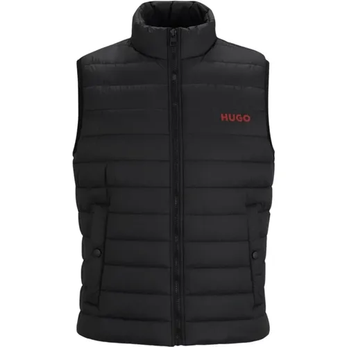 Vests, male, , Size: 2XL Sleeveless Puffer Vest - Hugo Boss - Modalova