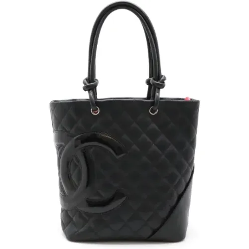 Pre-owned Tote Bags, female, , Size: ONE SIZE Pre-owned Leather totes - Chanel Vintage - Modalova