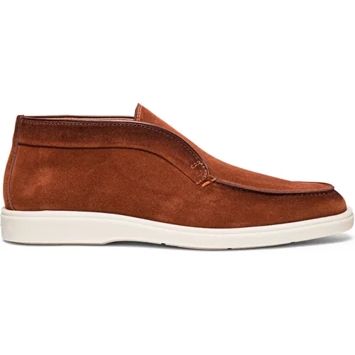 Suede Desert Boot , Herren, Größe: 40 EU - Santoni - Modalova