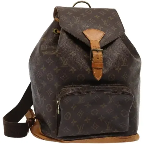 Pre-owned Backpacks, female, , Size: ONE SIZE Pre-owned Canvas backpacks - Louis Vuitton Vintage - Modalova