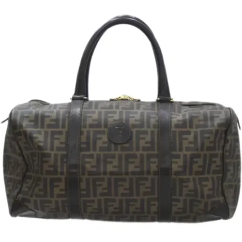 Pre-owned Handbags, unisex, , Size: ONE SIZE Pre-owned Canvas handbags - Fendi Vintage - Modalova