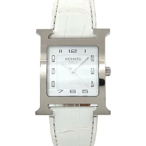 Pre-owned Watches, male, , Size: ONE SIZE Pre-owned Stainless Steel watches - Hermès Vintage - Modalova