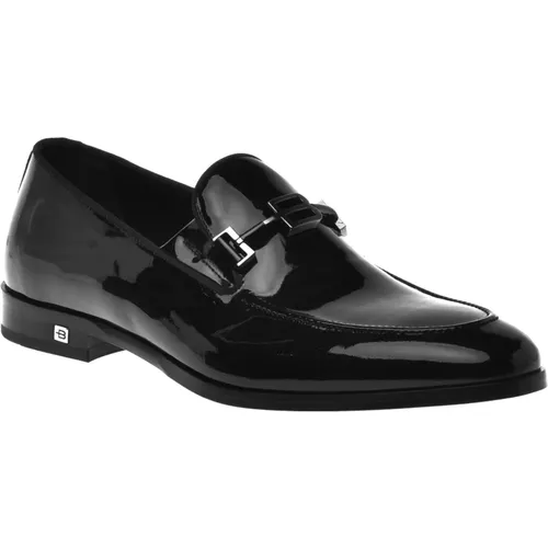 CalfLeather loafers , male, Sizes: 8 UK, 9 UK - Baldinini - Modalova