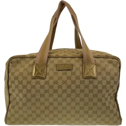 Pre-owned Canvas gucci-bags , female, Sizes: ONE SIZE - Gucci Vintage - Modalova