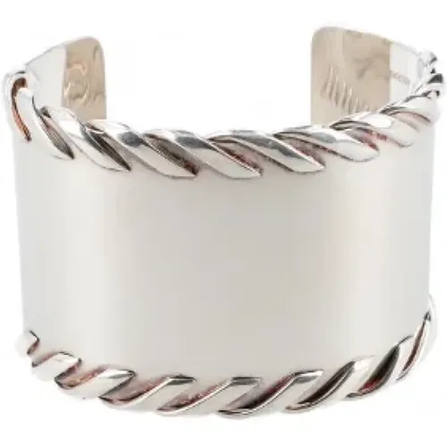 Pre-owned Jewellery, female, , Size: ONE SIZE Pre-owned Silver bracelets - Hermès Vintage - Modalova