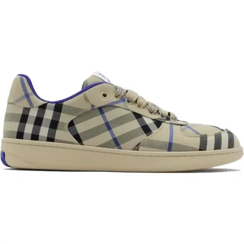 Lichen Check Terrace Style , female, Sizes: 4 1/2 UK, 6 UK, 5 UK - Burberry - Modalova