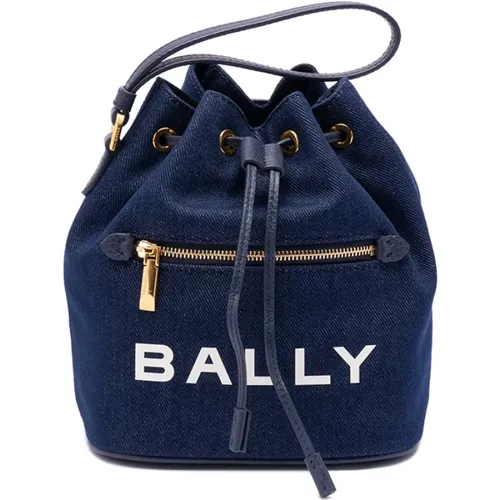 Eco Mini Bucket Bag , female, Sizes: ONE SIZE - Bally - Modalova