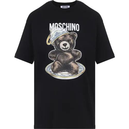 T-Shirts, female, , Size: M T-Shirt & Polo Collection Aw25 - Moschino - Modalova