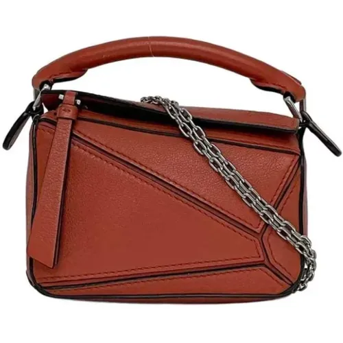 Pre-owned Cross Body Bags, female, , Size: ONE SIZE Pre-owned Fabric shoulder-bags - Loewe Pre-owned - Modalova