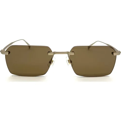 Metallic Sunglasses for Women , female, Sizes: 56 MM - Dunhill - Modalova
