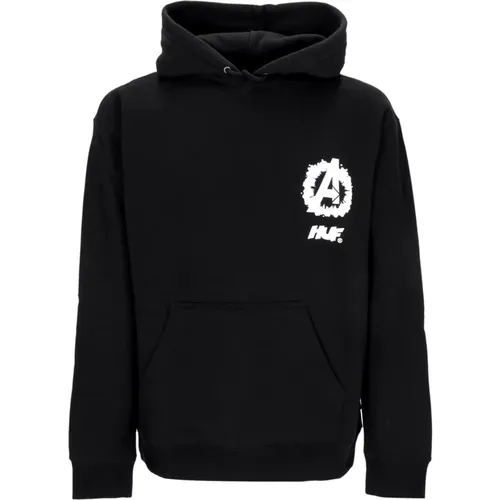 Hoodies, male, , Size: XL Cosmic Assemblage Avengers Hoodie - HUF - Modalova