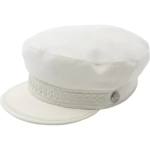 Pre-owned Accessories, female, , Size: ONE SIZE Pre-owned Canvas hats - Hermès Vintage - Modalova