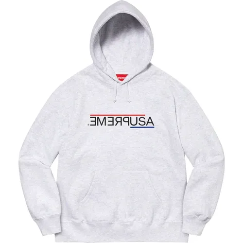 Limitierte Auflage Kapuzenpullover Ash Grey - Supreme - Modalova