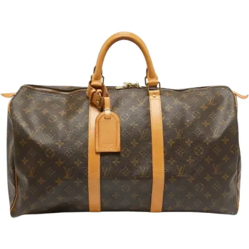 Pre-owned Leather travel-bags , male, Sizes: ONE SIZE - Louis Vuitton Vintage - Modalova