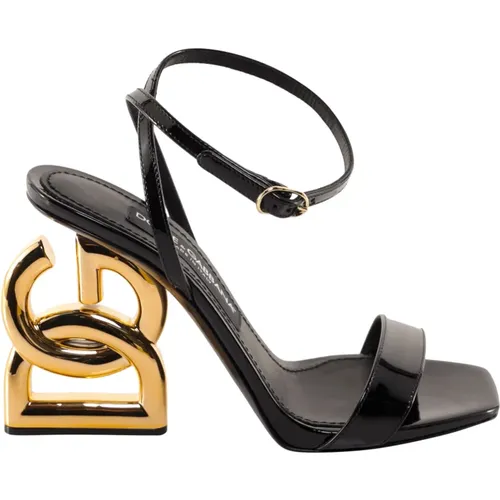Women Shoes Sandals Ss23 , female, Sizes: 3 1/2 UK - Dolce & Gabbana - Modalova