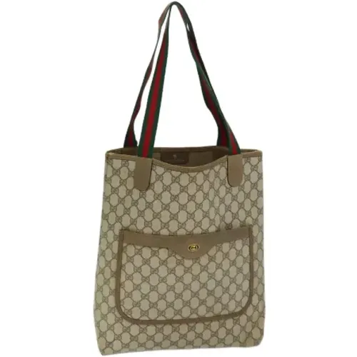 Pre-owned Tote Bags, female, , Size: ONE SIZE Pre-owned Leather gucci-bags - Gucci Vintage - Modalova