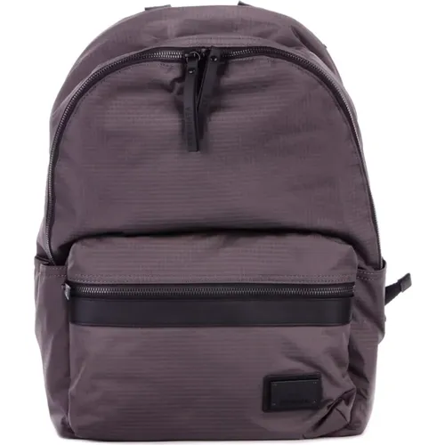 Backpacks, unisex, , Size: ONE SIZE Grey Backpack with Adjustable Straps - Premiata - Modalova