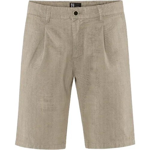 Short Shorts, male, , Size: W31 Comfy Chino Bermuda Shorts - BomBoogie - Modalova