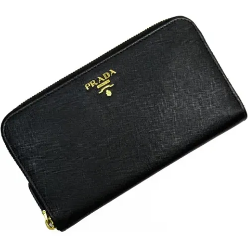 Pre-owned Leather wallets , female, Sizes: ONE SIZE - Prada Vintage - Modalova