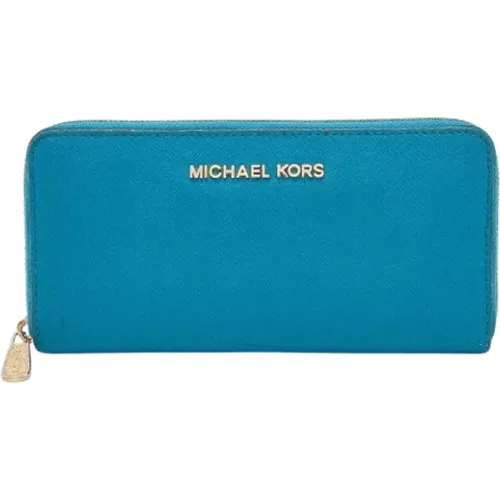 Pre-owned Leather wallets , female, Sizes: ONE SIZE - Michael Kors Pre-owned - Modalova