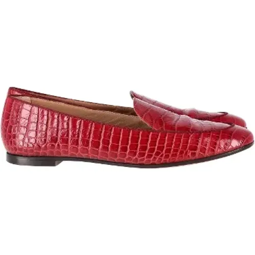 Pre-owned Flats, female, , Size: 6 1/2 US Pre-owned Leather flats - Aquazzura Pre-owned - Modalova