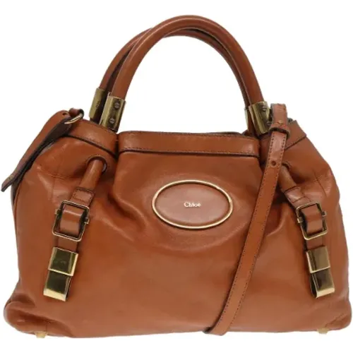 Pre-owned Leder Handtaschen , Damen, Größe: ONE Size - Chloé Pre-owned - Modalova