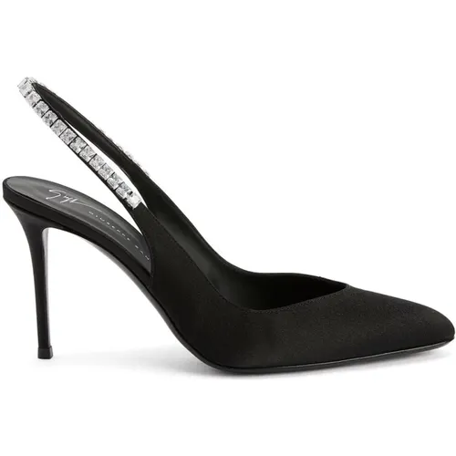 Schwarze Rachyl Spitz Zehen Pumps - giuseppe zanotti - Modalova