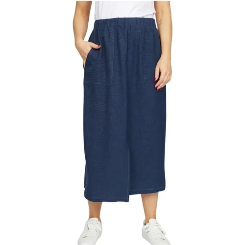 Simple Navy Skirt Cindy.Hs24 Style , female, Sizes: L, S, XL, 2XL, M - 2-Biz - Modalova