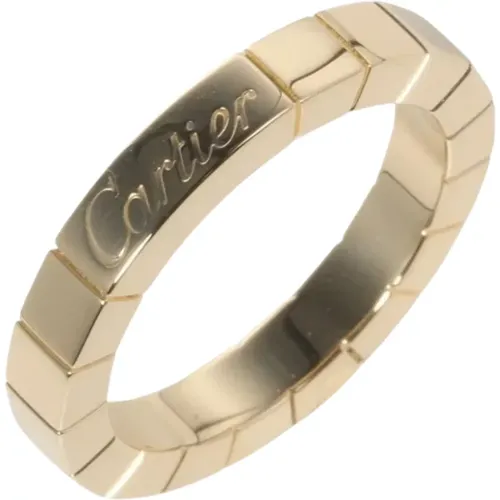 Pre-owned Jewellery, female, , Size: ONE SIZE Pre-owned Gold rings - Cartier Vintage - Modalova