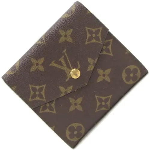 Pre-owned Wallets, female, , Size: ONE SIZE Pre-owned Canvas wallets - Louis Vuitton Vintage - Modalova