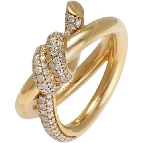 Pre-owned Jewellery, female, , Size: ONE SIZE Pre-owned Gold rings - Tiffany & Co. Pre-owned - Modalova