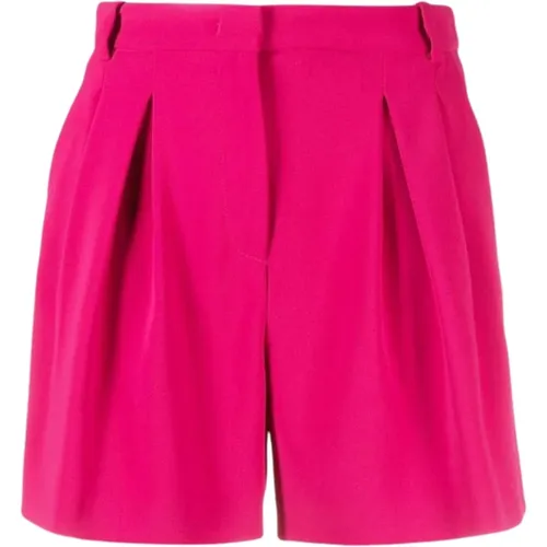 Fuchsia Elastische Shorts PINKO - pinko - Modalova