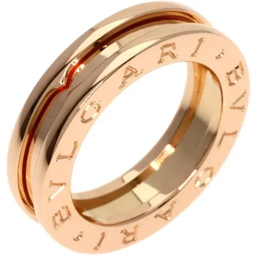 Pre-owned Jewellery, female, , Size: ONE SIZE Pre-owned Rose Gold rings - Bvlgari Vintage - Modalova