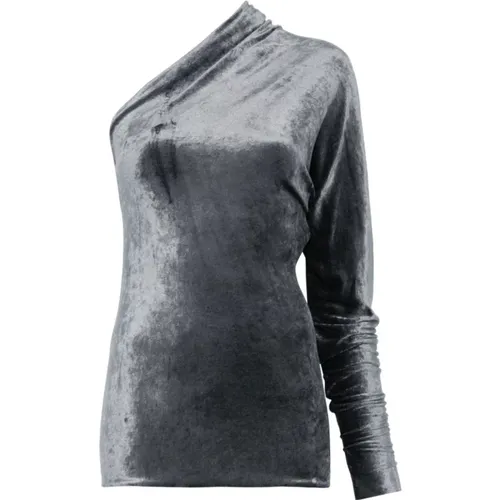 Steel Top for Women , female, Sizes: L, XS, S - Rick Owens - Modalova