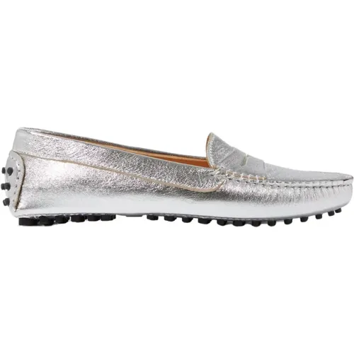 Ashley Loafers - Handgefertigte Italienische Lederschuhe , Damen, Größe: 38 EU - Scarosso - Modalova