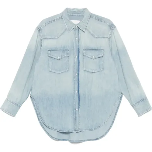 Denim Shirts, female, , Size: S Stylish Shirt Abbot - Citizens of Humanity - Modalova