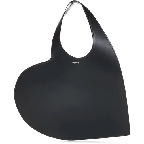 Schwarze herzförmige Tasche , Damen, Größe: ONE Size - Coperni - Modalova