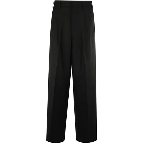 Weite Plissierte Hose , Damen, Größe: XS - Junya Watanabe - Modalova