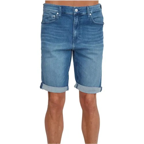 Denim Shorts , male, Sizes: W40 - Calvin Klein - Modalova