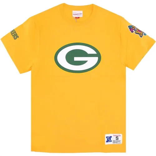 Green Bay Packers NFL T-Shirt , Herren, Größe: L - Mitchell & Ness - Modalova