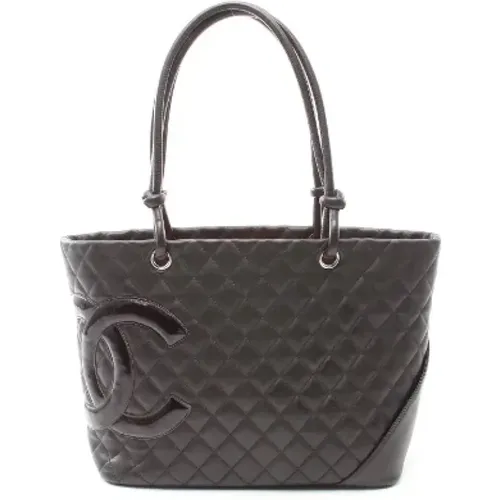 Pre-owned Tote Bags, female, , Size: ONE SIZE Pre-owned Leather chanel-bags - Chanel Vintage - Modalova