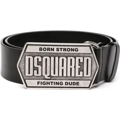 Belts, male, , Size: 95 CM Belt - Dsquared2 - Modalova