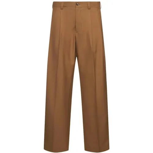 Casual Cotton Trousers for Men , male, Sizes: L, S, XS - Laneus - Modalova