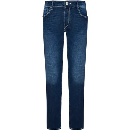 Jeans , male, Sizes: W36, W40, W34, W38, W35 - Hand Picked - Modalova