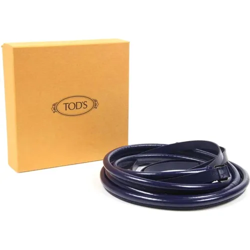 Belts, female, , Size: 90 CM Calf Leather Belt - TOD'S - Modalova