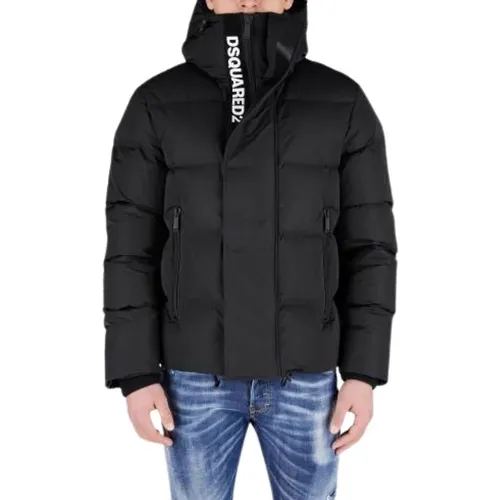 Road Man Bomber Jacket , male, Sizes: L - Dsquared2 - Modalova